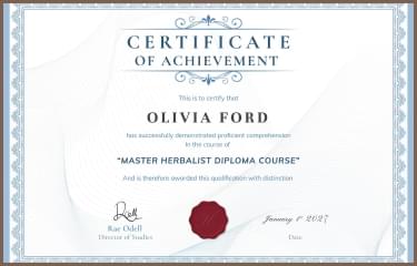 certificate foto
